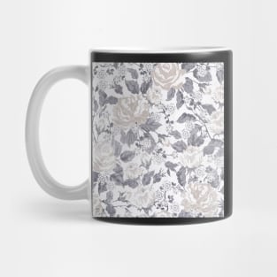 Minimal Colorful Abstract Leaf Pattern Mug